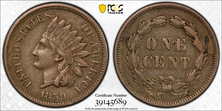 Cert 39145689 - Coin Image