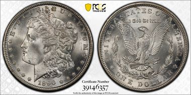 1890 $1 MS65