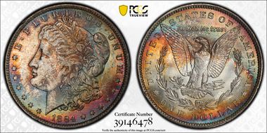 1884-O $1 MS64