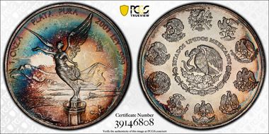 2001-Mo Onza Libertad Ag MS67