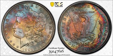 1896 $1 MS63