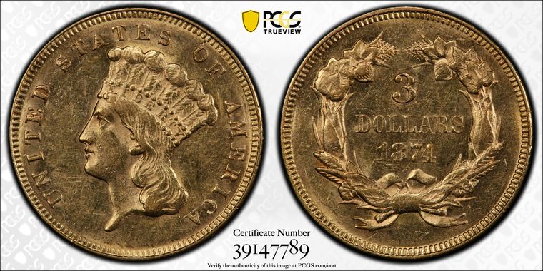 Cert 39147789 - Coin Image