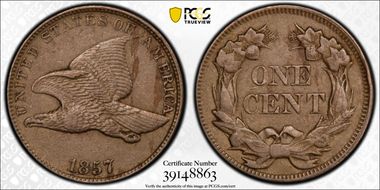 1857 1C Flying Eagle XF45