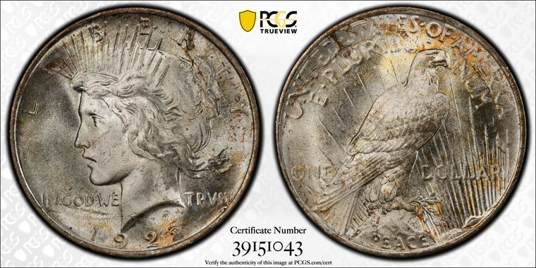 Cert 39151043 - Coin Image