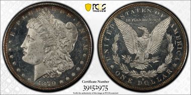 1879-S $1 MS64DMPL