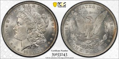 1881-O $1 MS64