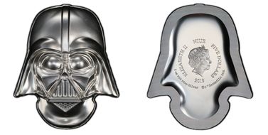 2019 $5 Star Wars Darth Vader Helmet MS69