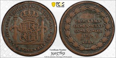 1789 8 R Grove-C-9 Proclamation Medal N1