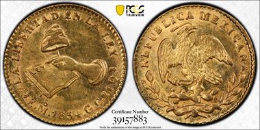 1854-Mo GC 1/2 Esc MS62