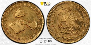 1862-Mo CH 1/2 Esc AU58