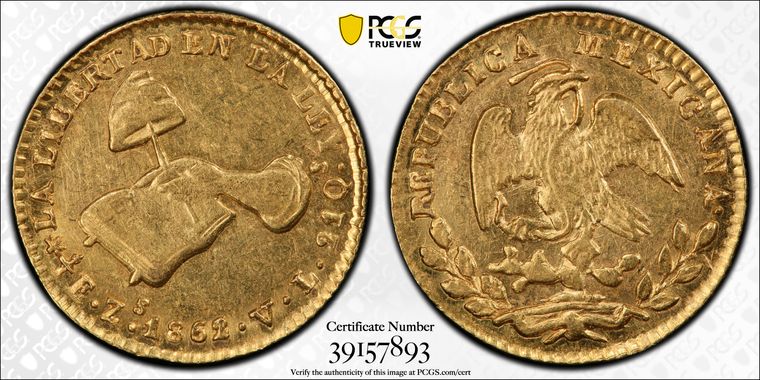 Cert 39157893 - Coin Image