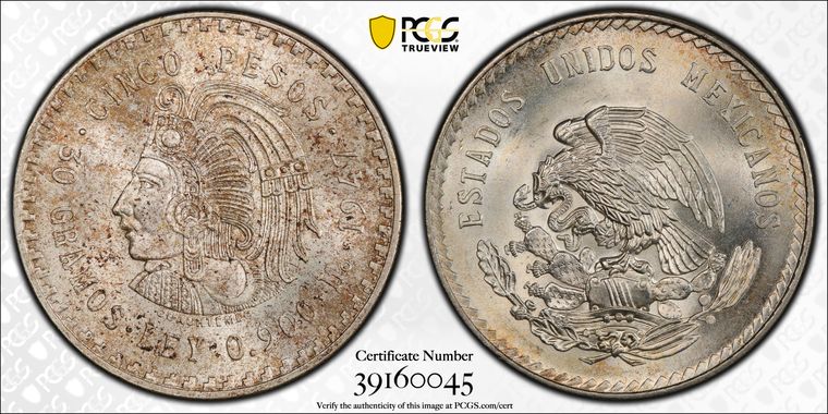 Cert 39160045 - Coin Image