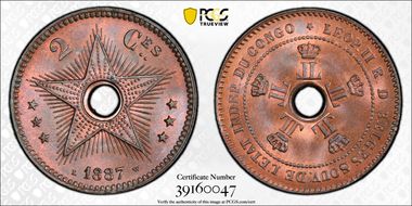 1887 2C MS66RB