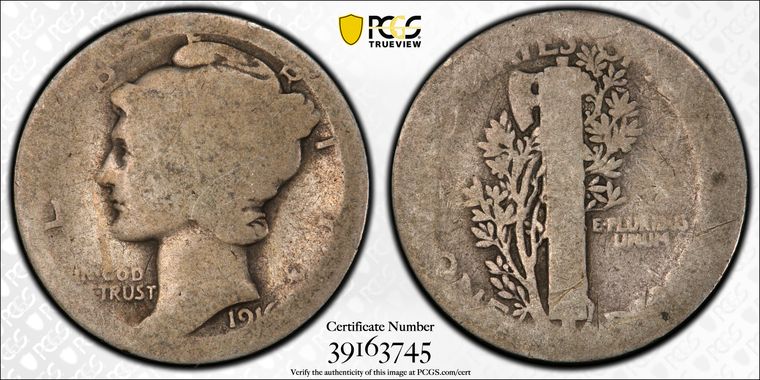 Cert 39163745 - Coin Image