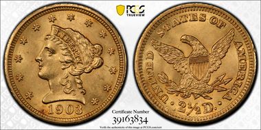 1903 $2.50 MS64