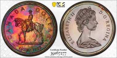 1973 S$1 R.C.M.P. Ag SP67