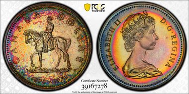 1973 S$1 R.C.M.P. Ag SP67