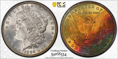 1896 $1 MS64