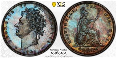 1827 1/4D S-3825 MS64BN