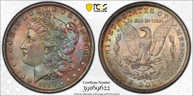 1884-O $1 MS65