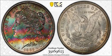 1885-O $1 MS65+
