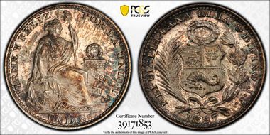 1897-JF Dinero KM-204.2 MS64