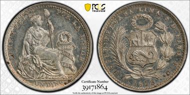 1912-FG Dinero KM-204.2 MS62