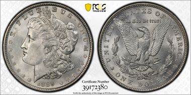 1889 $1 MS65