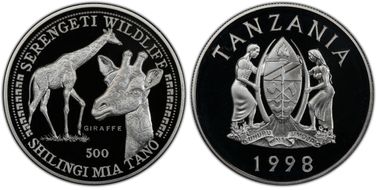 1998 500 S Serengeti Wildlife - Giraffe PR68DCAM