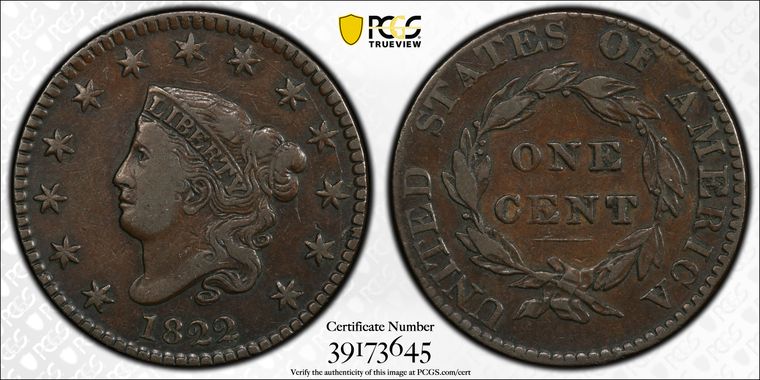 Cert 39173645 - Coin Image