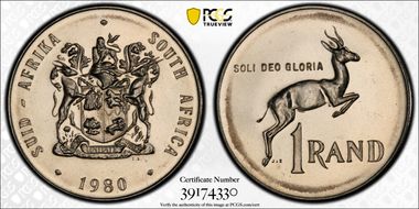 1980 Rand Nickel MS64