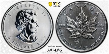 2009 $5 ML Tower Bridge MS65