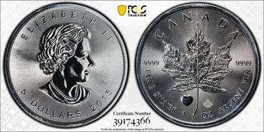 2015 $5 ML Fisher House Foundation SP68