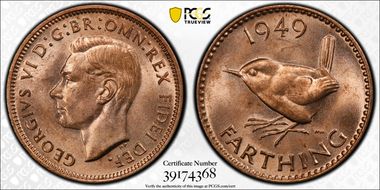 1949 1/4D S-4119 MS64RD