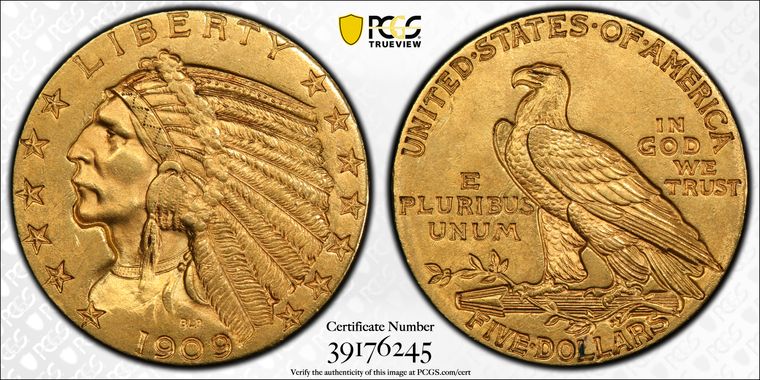 Cert 39176245 - Coin Image