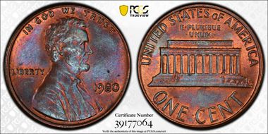 1980 1C MS64BN