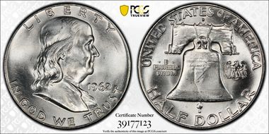 1962-D 50C MS64