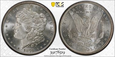 1879-S $1 MS67