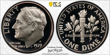 1979-S 10C Type 2 PR70DCAM