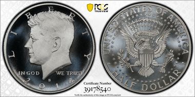 2014-S 50C Enhanced - Silver 50th Anniversary Set MS69PL