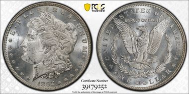 1892 $1 MS63