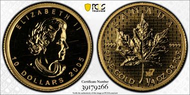 2005 $10 ML M7 Privy SP64