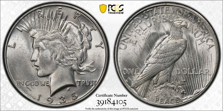 Cert 39184105 - Coin Image