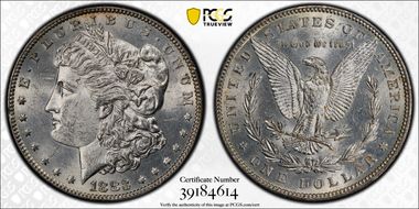 1883 $1 MS62