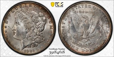 1901-O $1 MS64