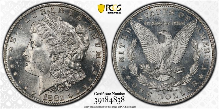 Cert 39184838 - Coin Image