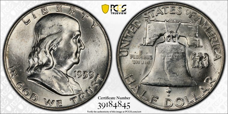 Cert 39184845 - Coin Image