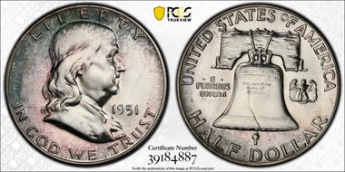 1951 50C PR64