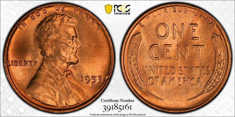 Cert 39185161 - Coin Image