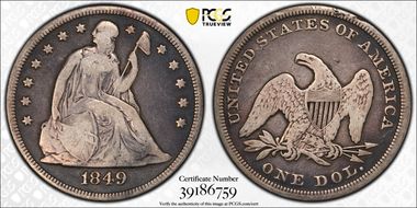 1849 $1 F12
